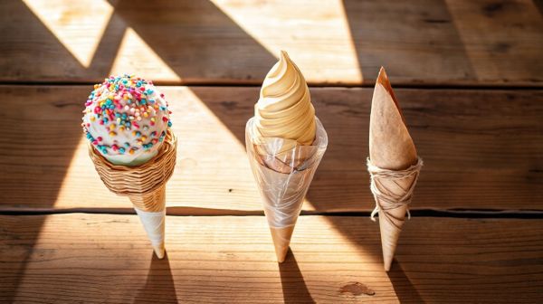Les meilleures options de cornets pour votre glacier : artisanaux ou industriels ?